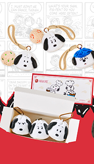 全球唯一台灣在地設計玩偶【史努比小籠包】熱烈預購中