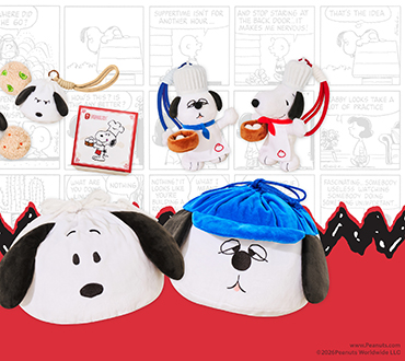 全球唯一台灣在地設計玩偶【史努比小籠包】熱烈預購中