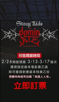【Stray Kids：The dominATE Experience】火熱預售中