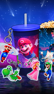 【超級瑪利歐銀河電影版】威秀獨家電影套餐．預購中